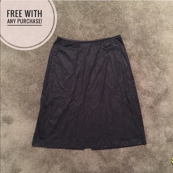 Other - Black Skirt Slip